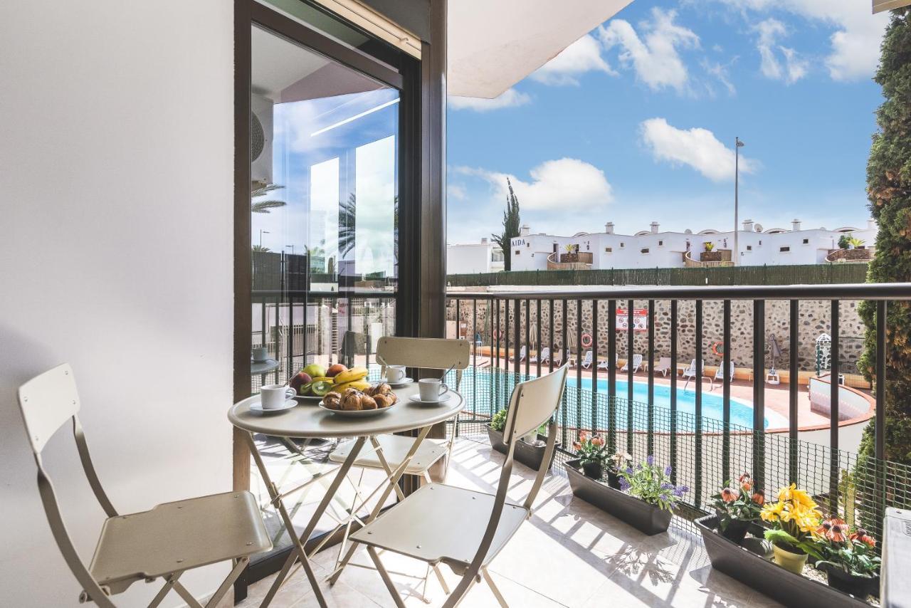 Home2Book Cozy Apartment Playa Del Ingles, Pool Exterior foto